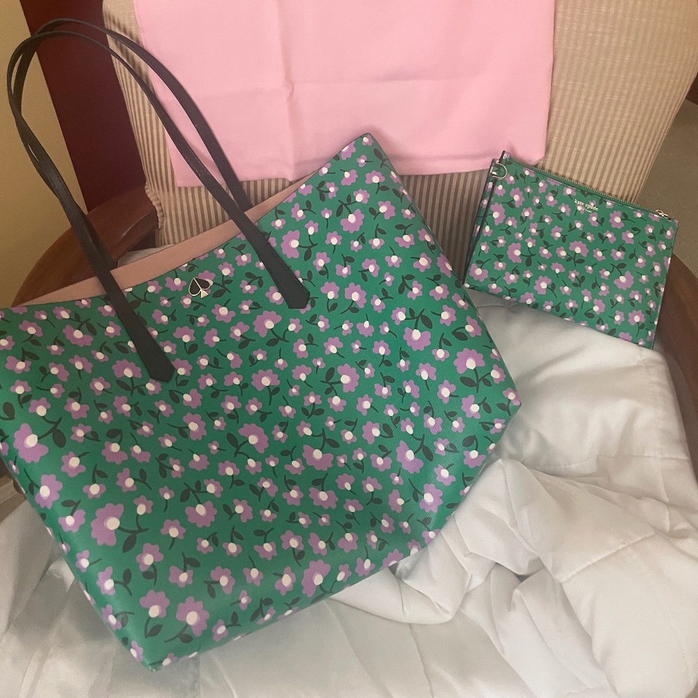 Kate spade spring tote